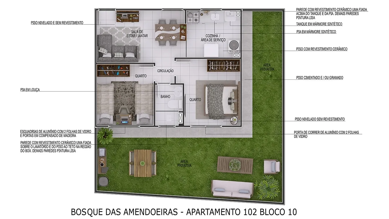 Bosque das Amendoeiras - Fase 2 Bosque das Amendoeiras - Fase 2