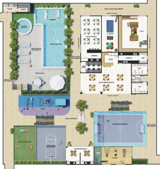 Quattro Residencial Clube - Fase 3