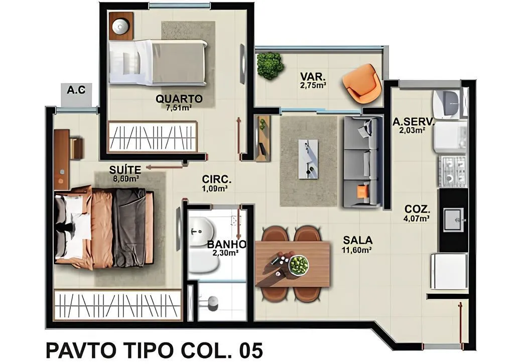 Quattro Residencial Clube - Fase 3