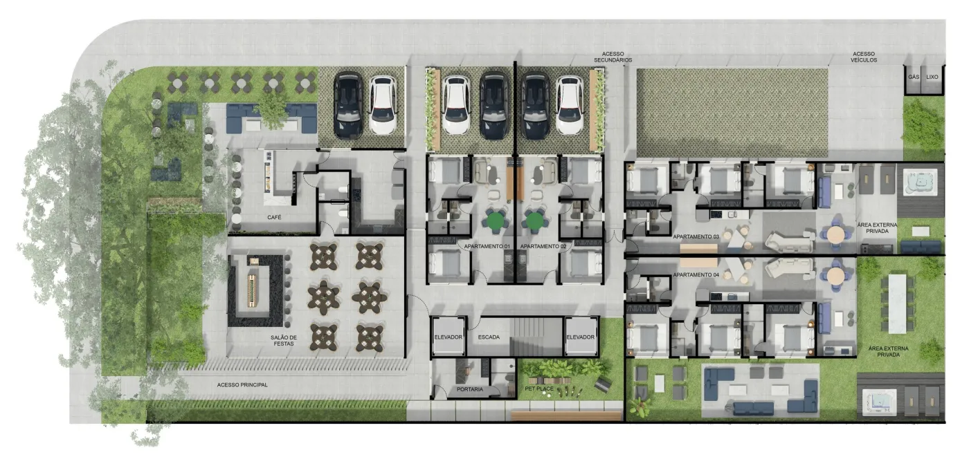 Gameleira Praia - Residencial