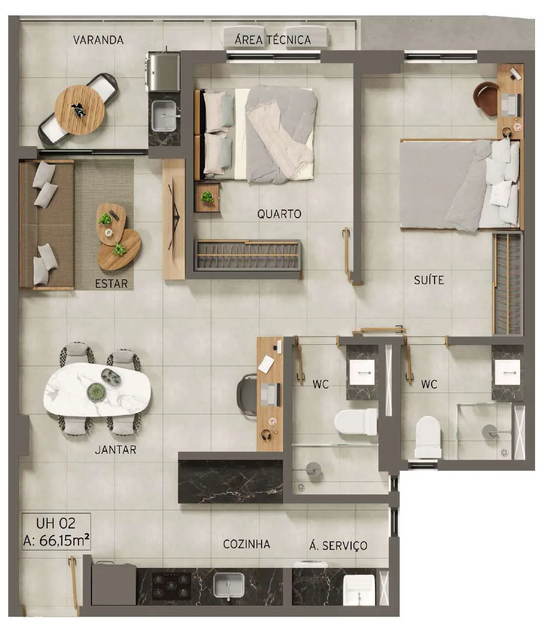 Vivendas dos Reis - 2BR Construtora