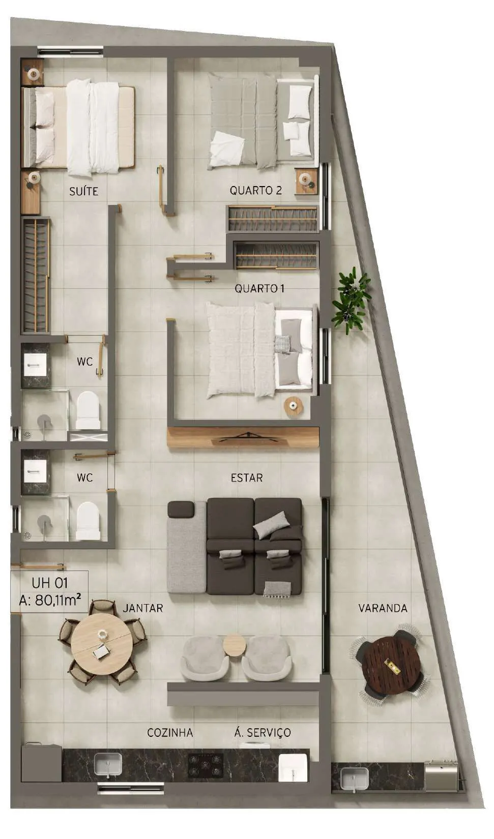 Vivendas dos Reis - 2BR Construtora