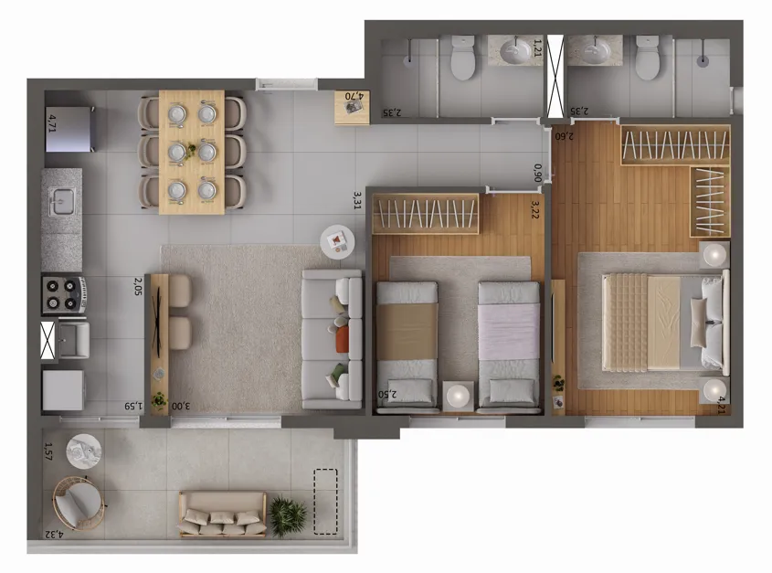 Near Guarapiranga Oasis - Residencial