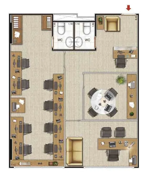 Centro Empresarial Praia da Costa Offices - Comercial