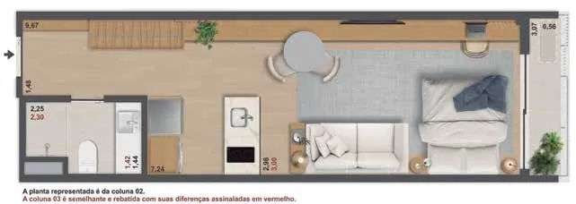 Be in Rio Prudente 1356 - Breve Lançamento