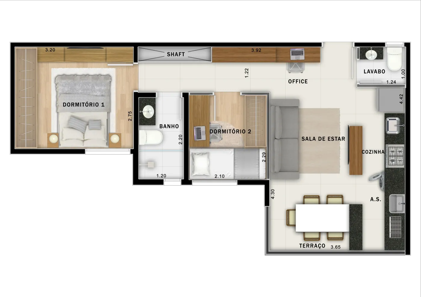 Move Jardim - MBrasil Construtora