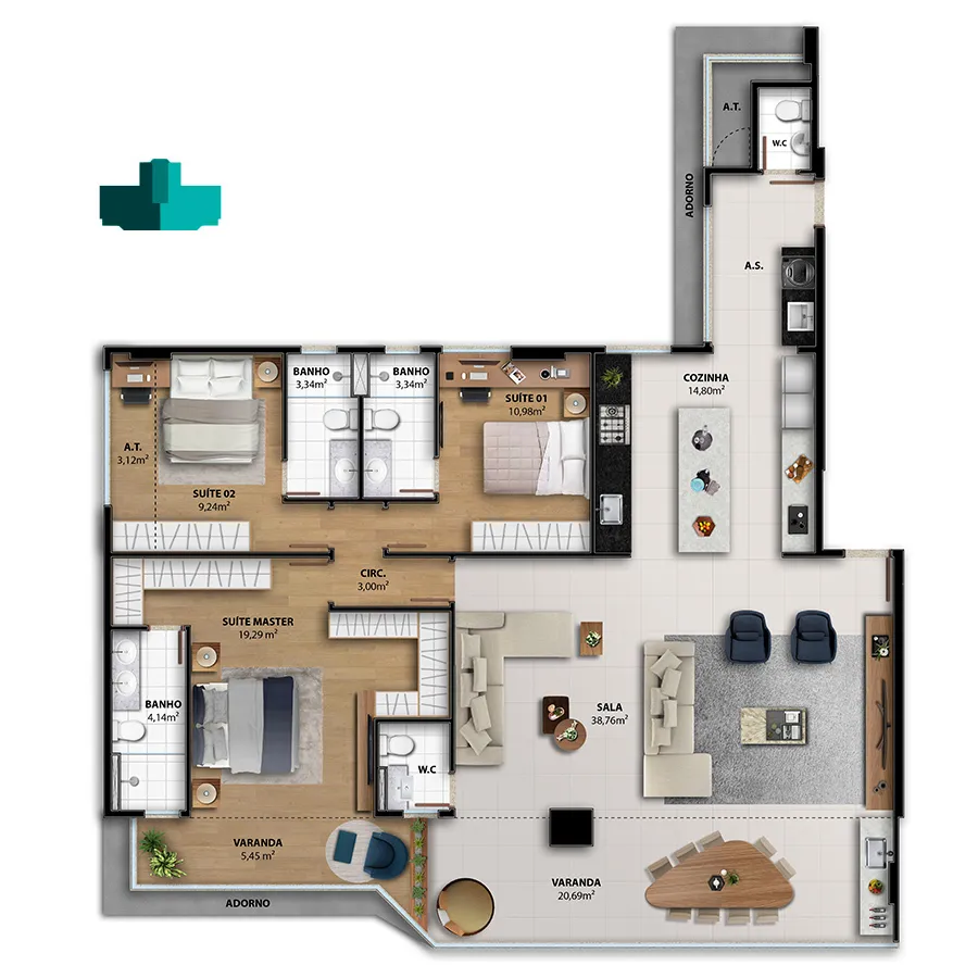 Balcony Residences - RS Construtora