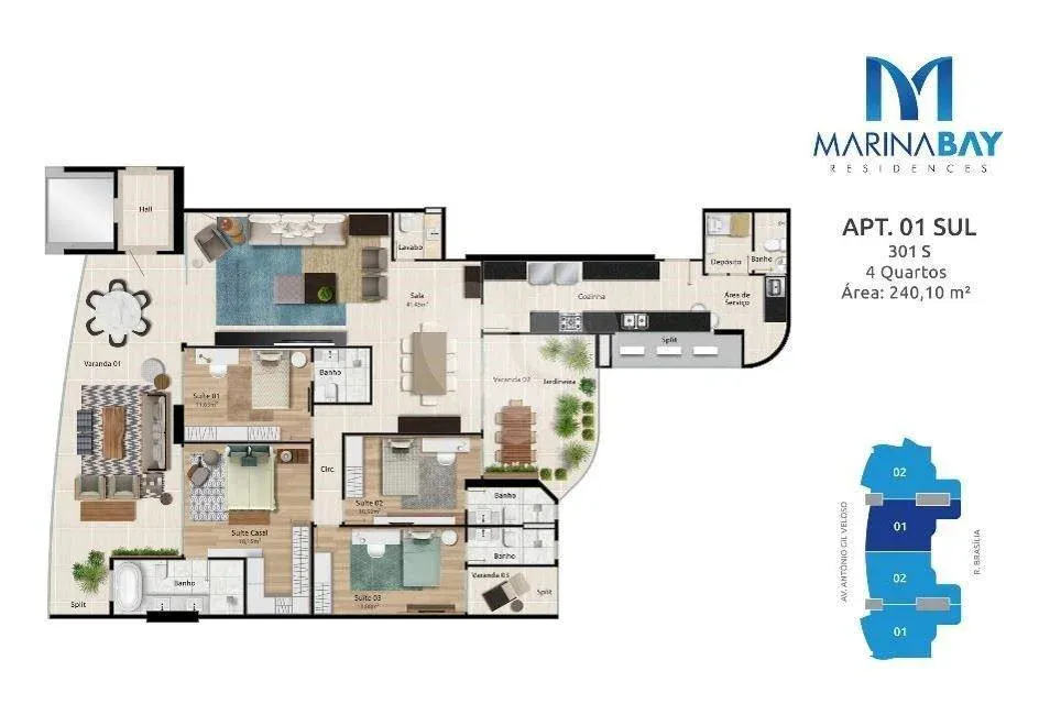Marina Bay Residences - RS Construtora