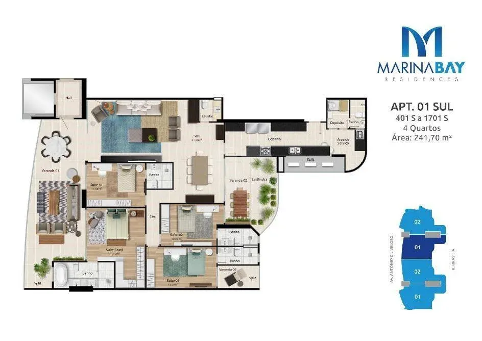 Marina Bay Residences - RS Construtora