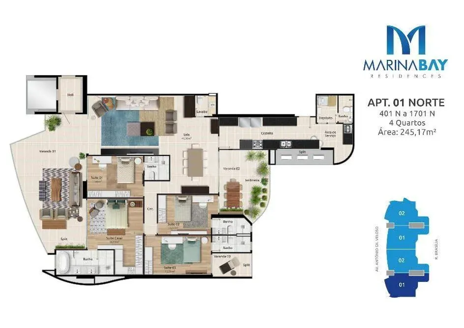Marina Bay Residences - RS Construtora