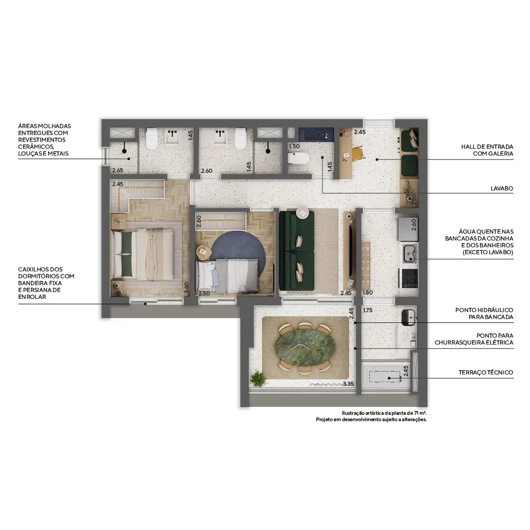Praça Higienópolis Itambé - Residencial