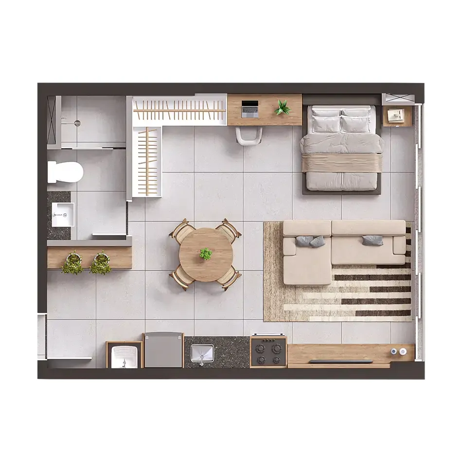 Downtown Boutique Studios - HVM Incorporadora