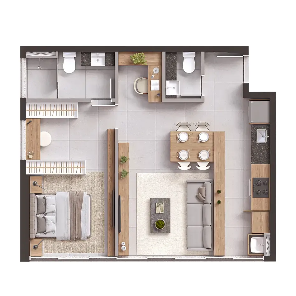 Downtown Boutique Studios - HVM Incorporadora