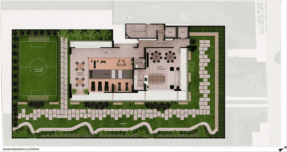 Jardins Nelma Dias - Gabriel Bacelar Construções