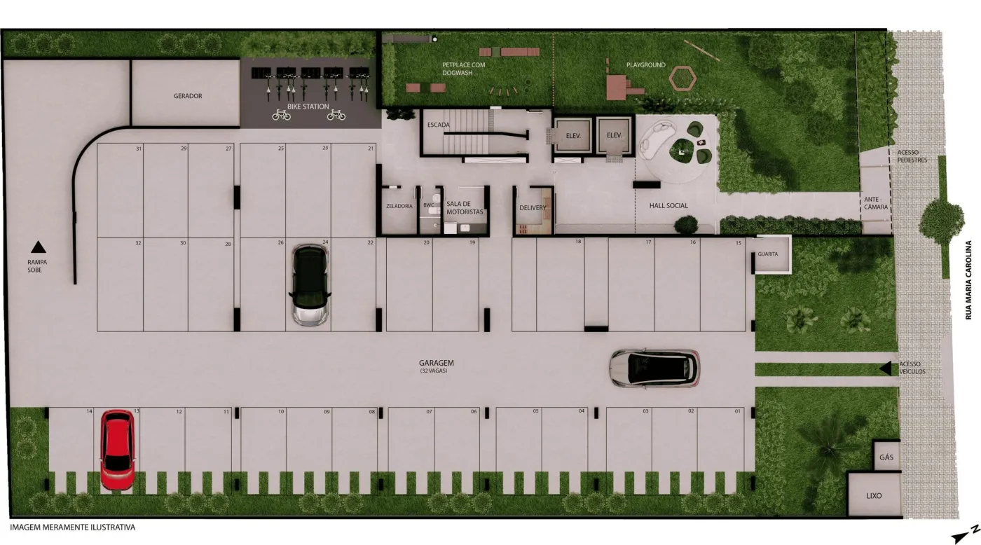 Jardins Nelma Dias - Gabriel Bacelar Construções