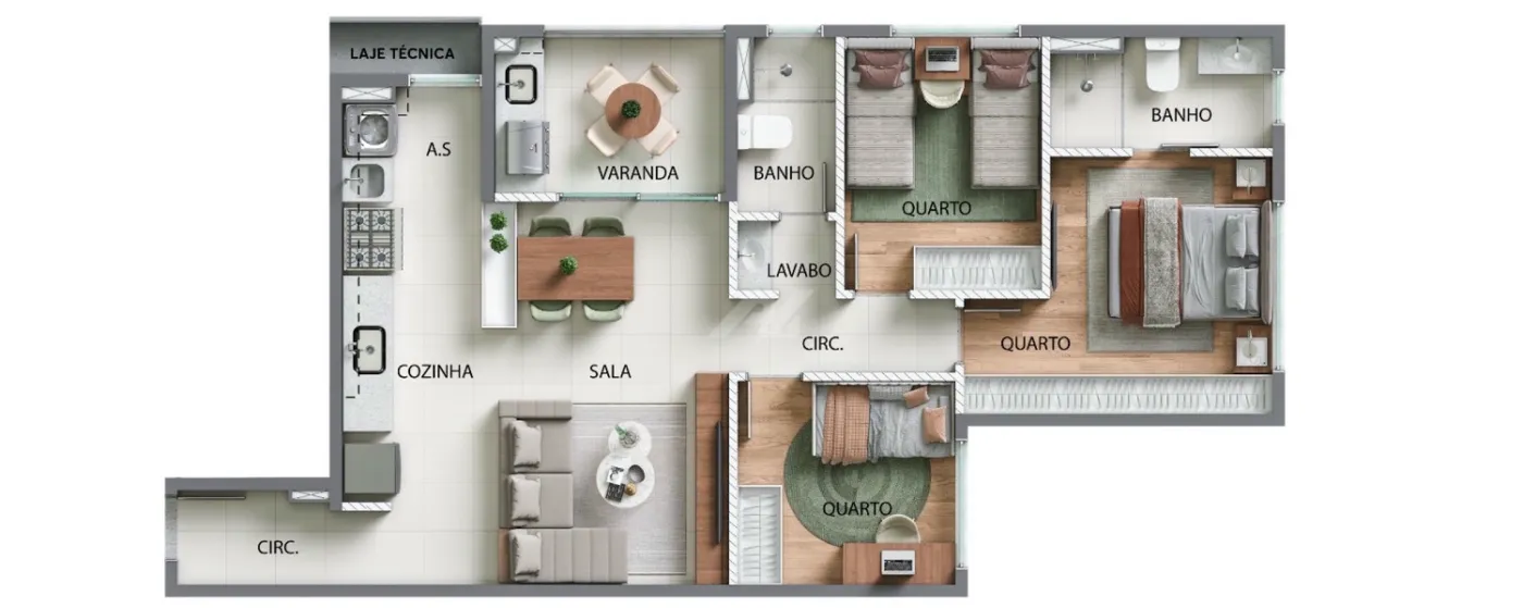 Sensia Swiss Garden - Sensia Incorporadora SP Interior
