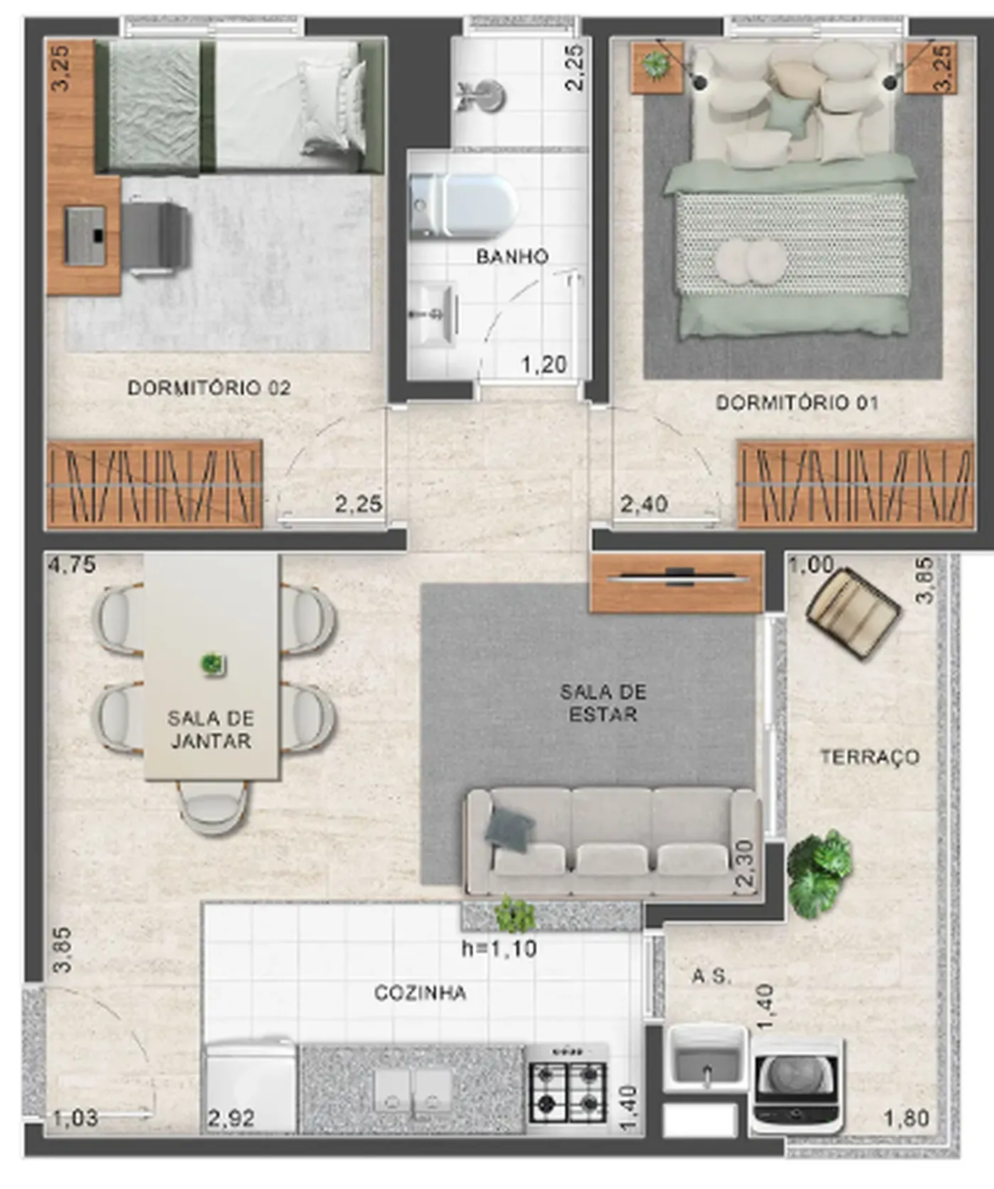 Griffe Jasmins II - Abiatar Construtora e Incorporadora
