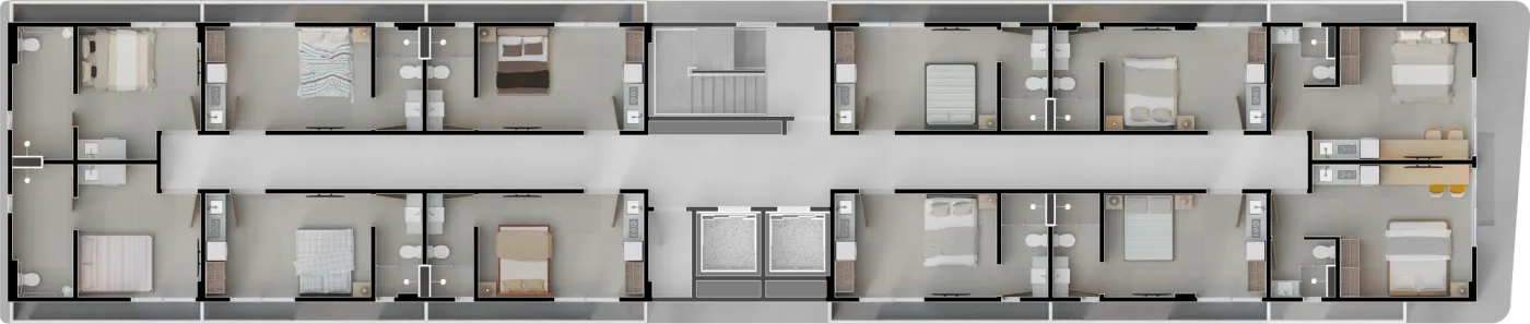 Uno Beach Studios - Dimensional Construções