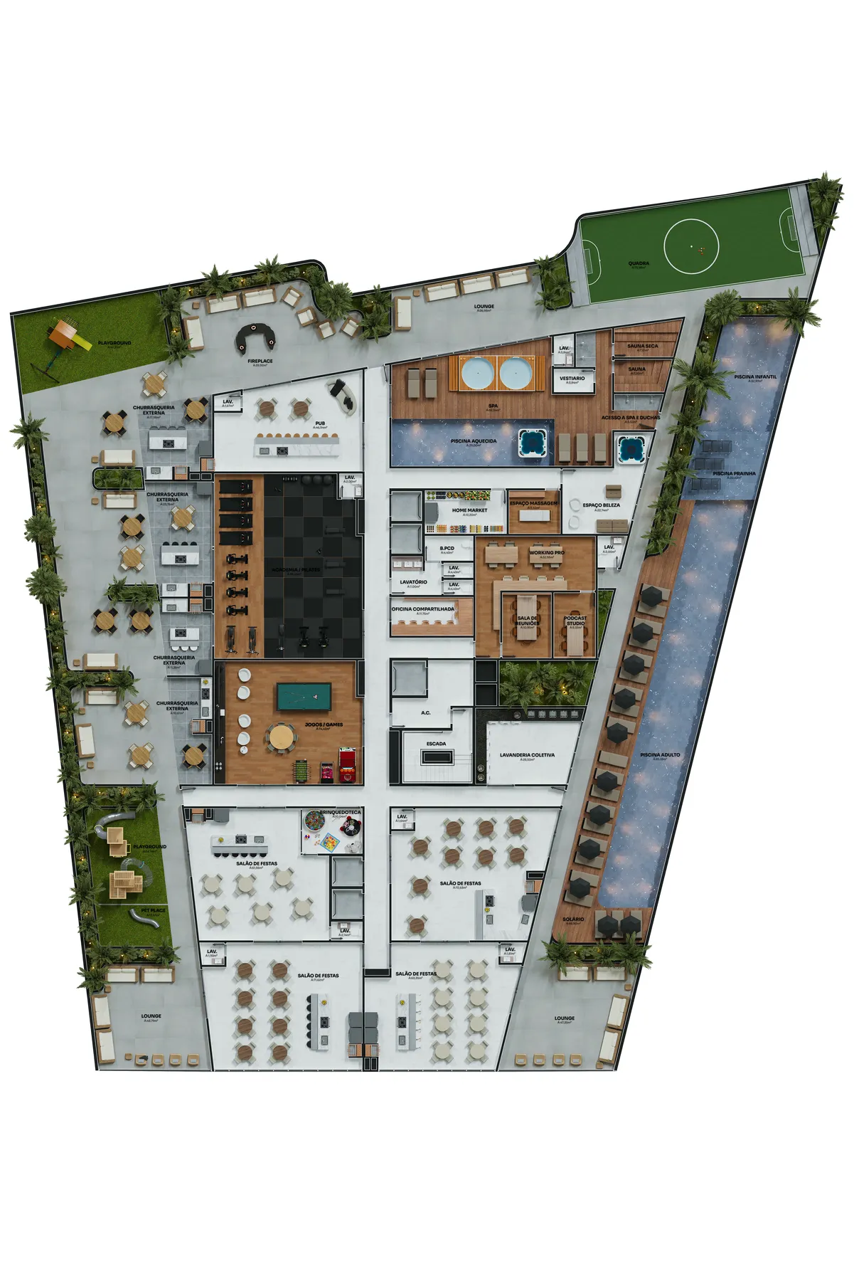Torre Del Mare Home Club - Cescon Construtora