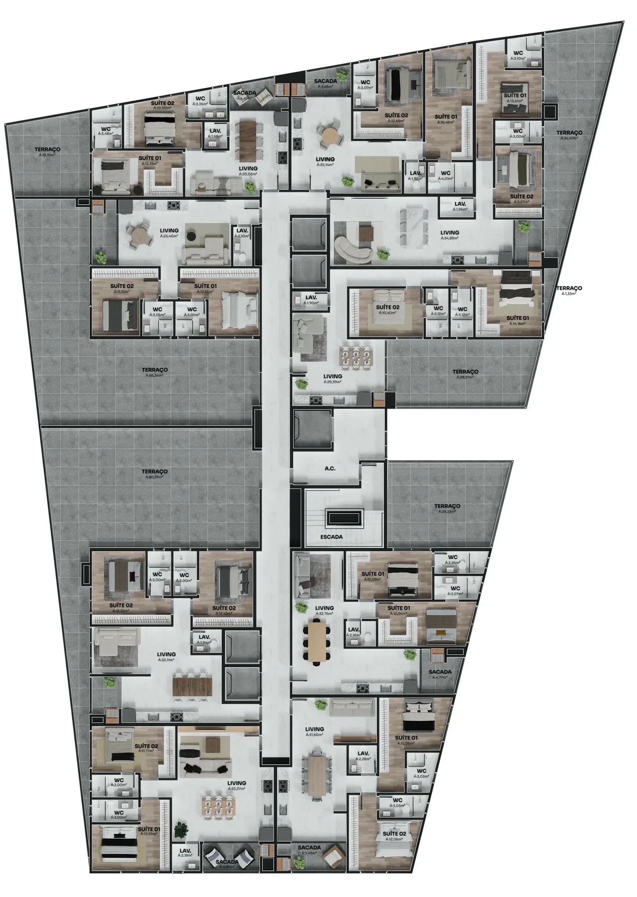 Torre Del Mare Home Club - Cescon Construtora
