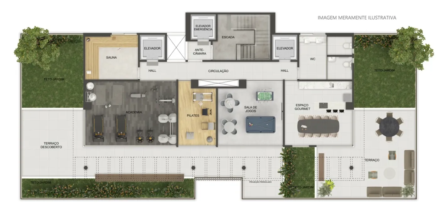 Jardins Júlia Cavalcanti - Gabriel Bacelar Construções