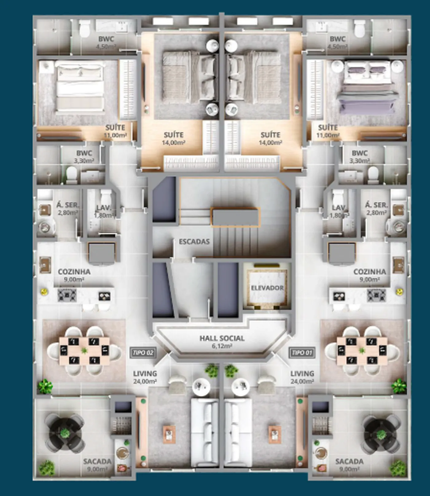 The Palazzo Residence - Leare Empreendimentos