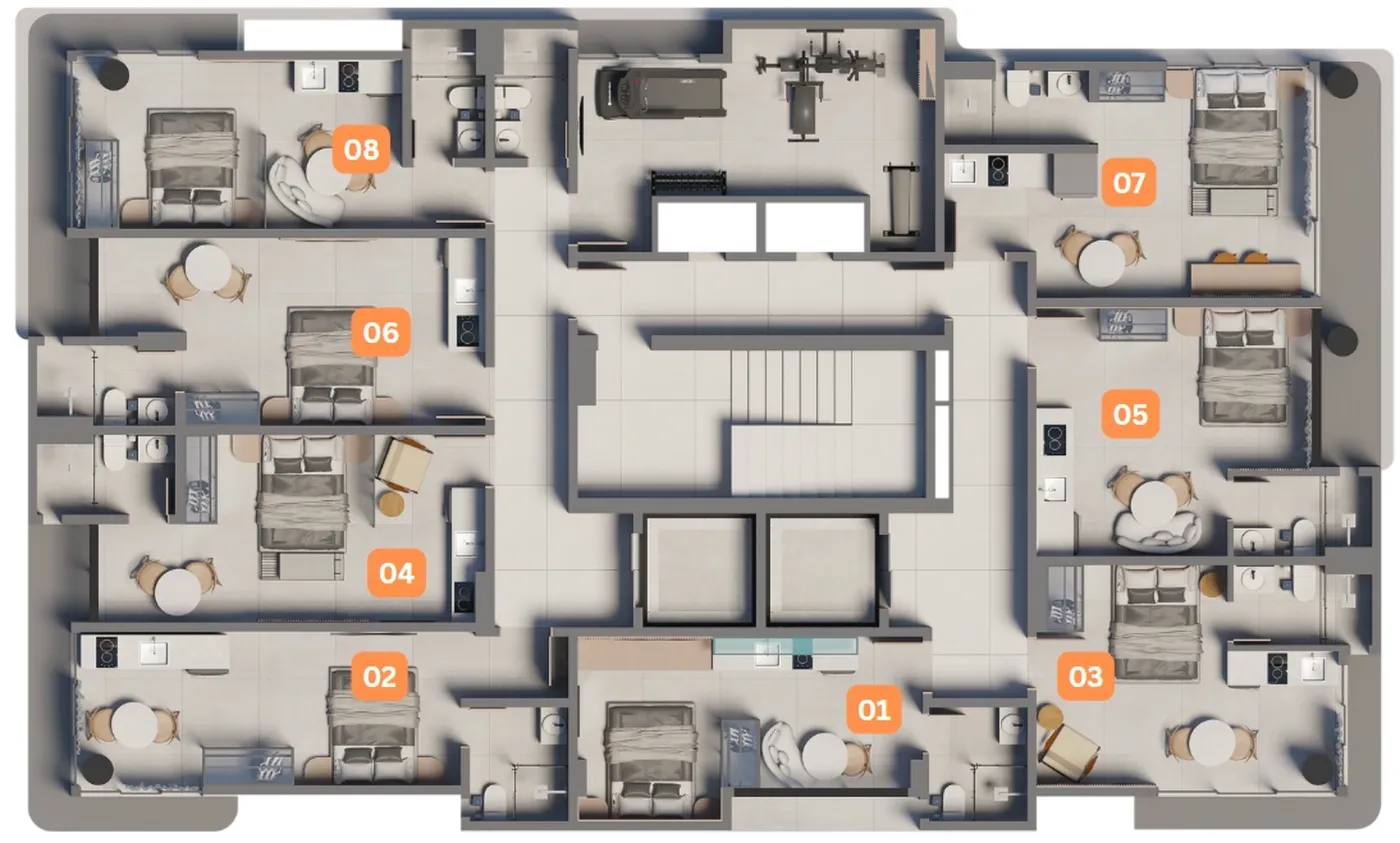 Uniq Stay - Uniq Construções