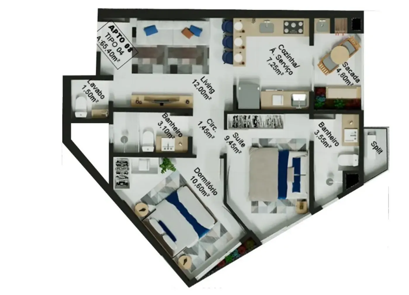 Paradise Home Flats - LSC Construtora