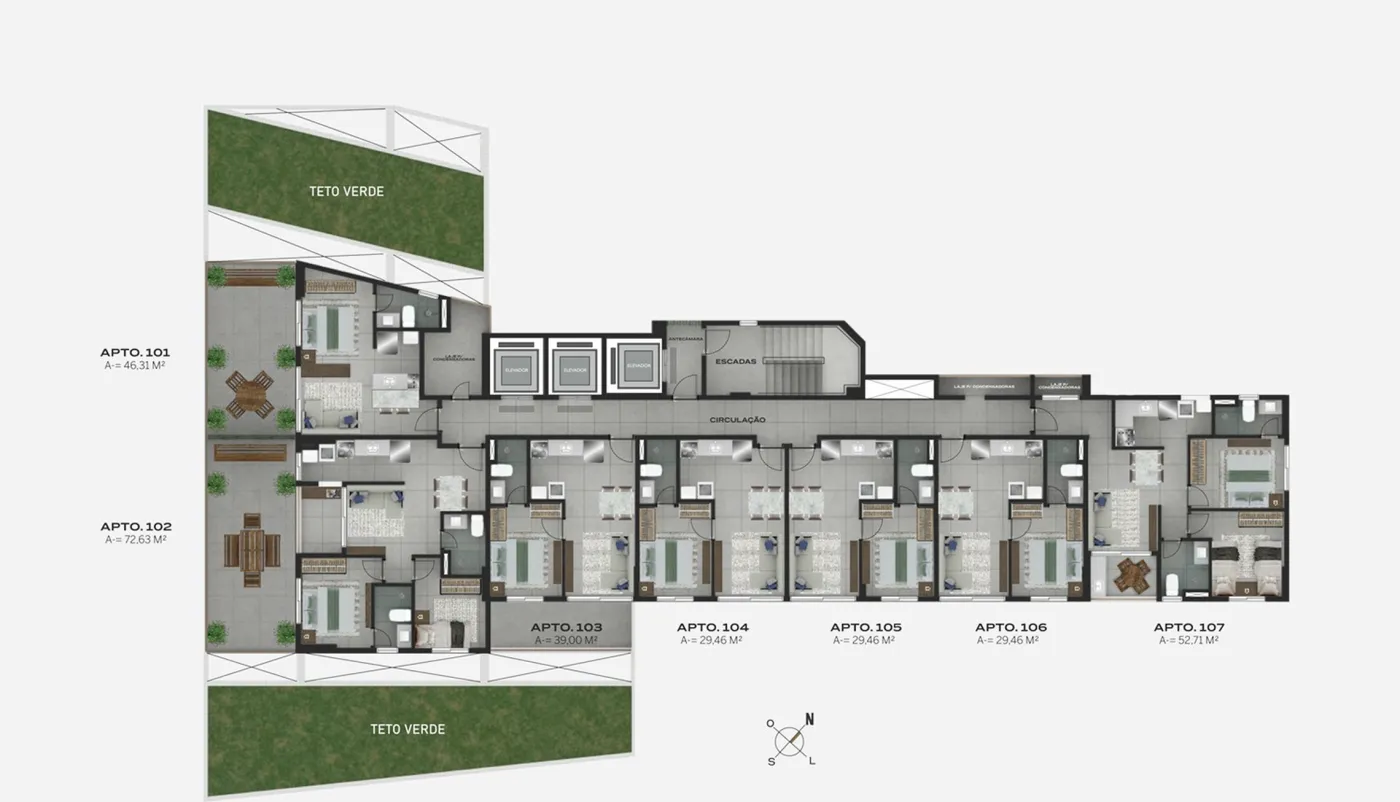Varandas de Casa Forte - Humaytá Construções
