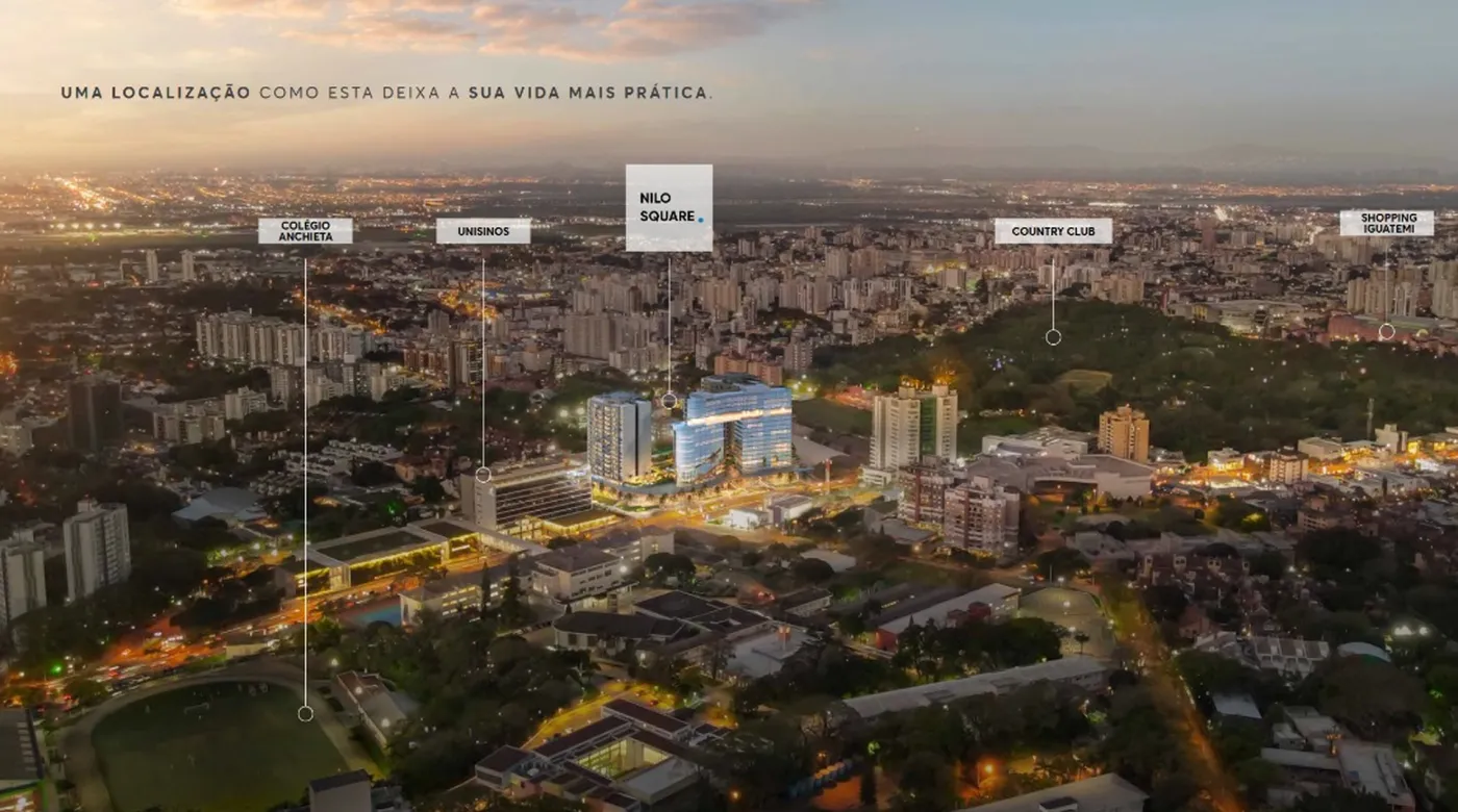 Nilo Square Residence Resort Apto ONE35395 - One Imoveis de Luxo Exclusividades