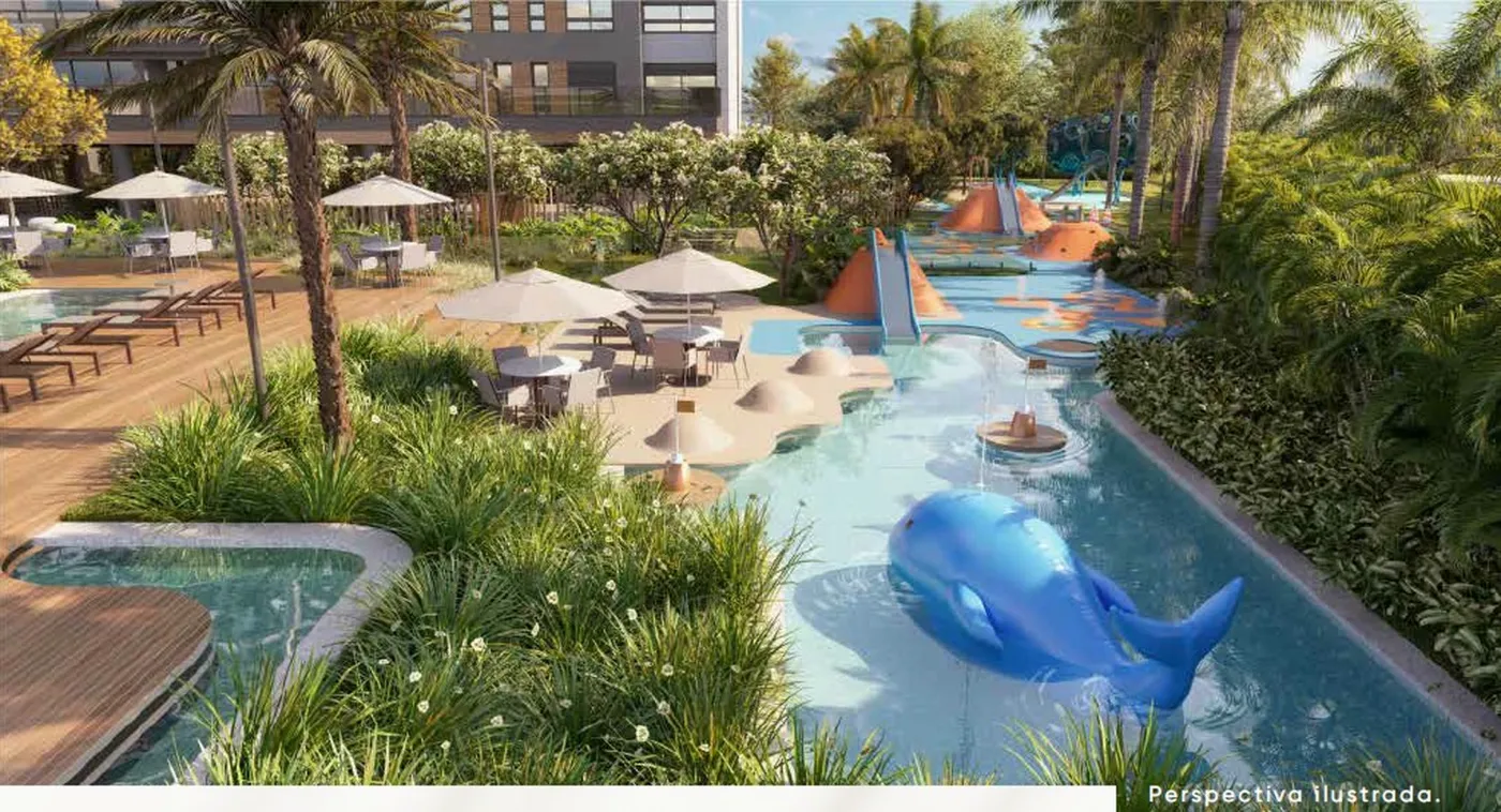 Nilo Square Residence Resort Apto ONE35395 - One Imoveis de Luxo Exclusividades