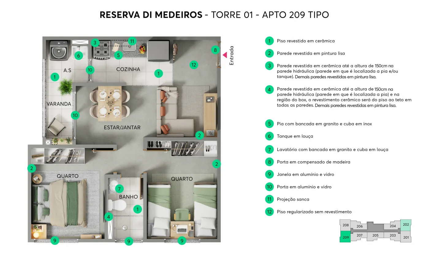 Reserva Di Medeiros - MRV SP Interior