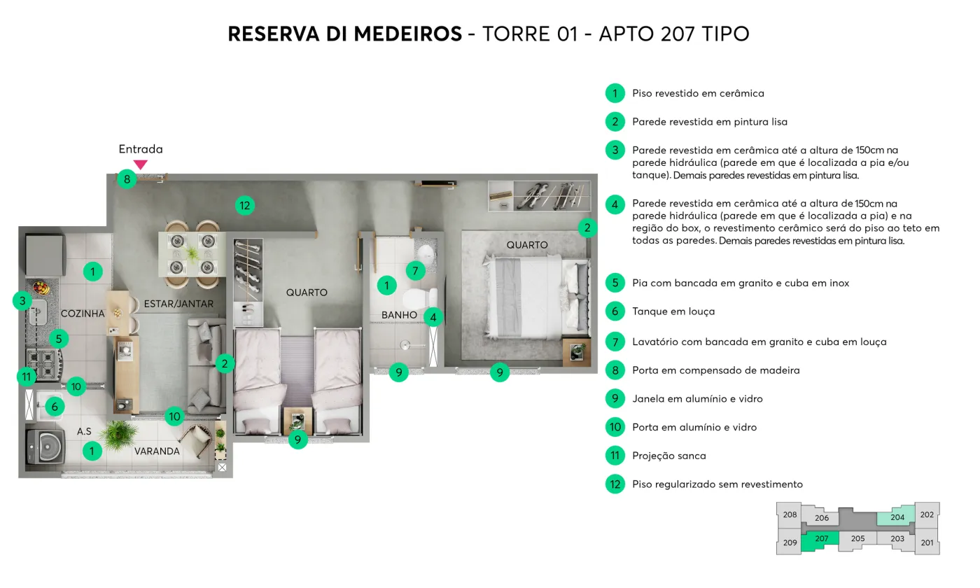 Reserva Di Medeiros - MRV SP Interior