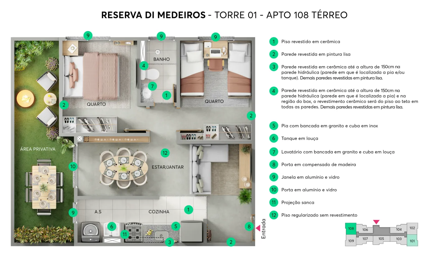 Reserva Di Medeiros - MRV SP Interior