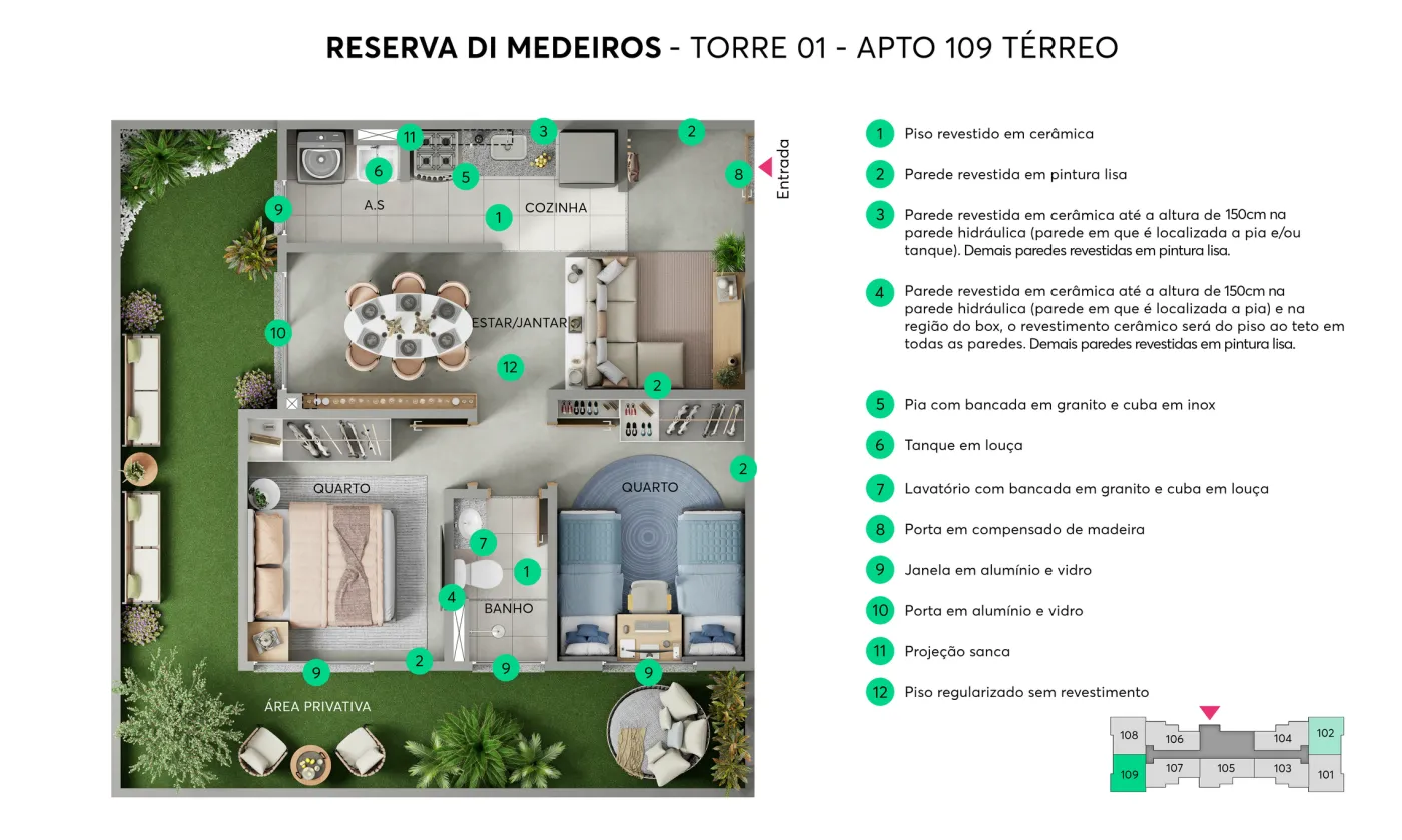 Reserva Di Medeiros - MRV SP Interior