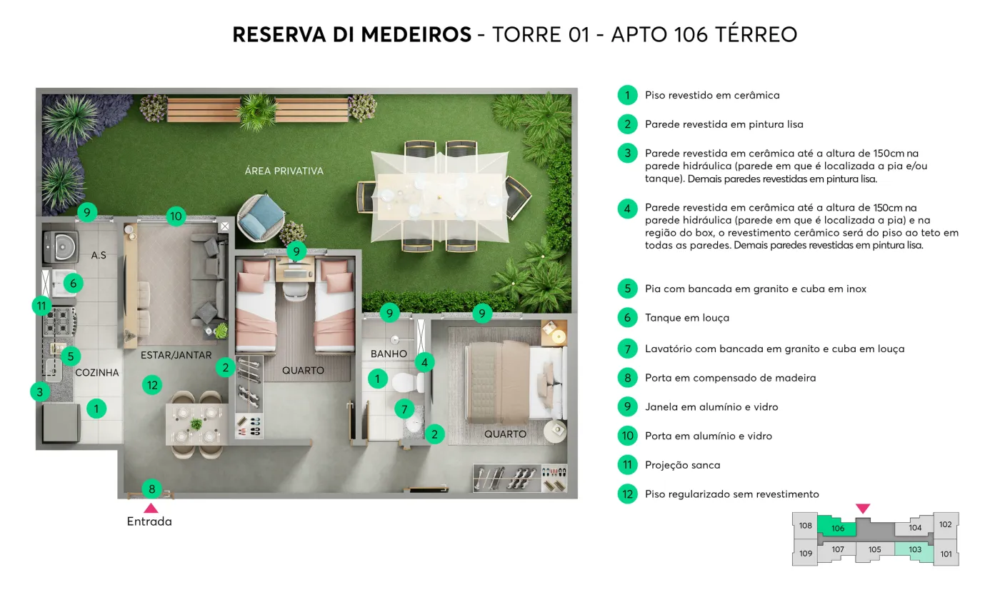 Reserva Di Medeiros - MRV SP Interior