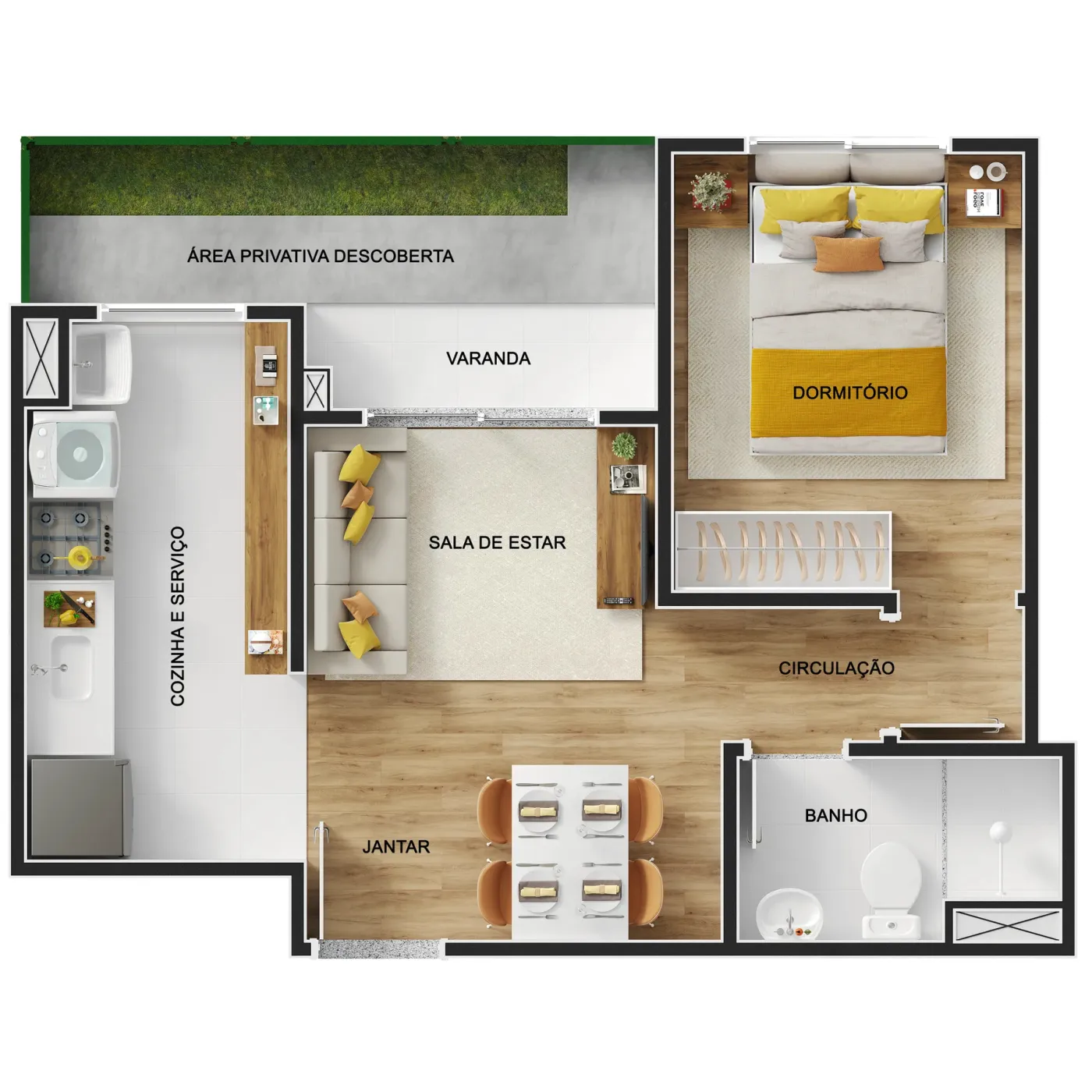 HM Smart São Gabriel - HM Engenharia SP Interior