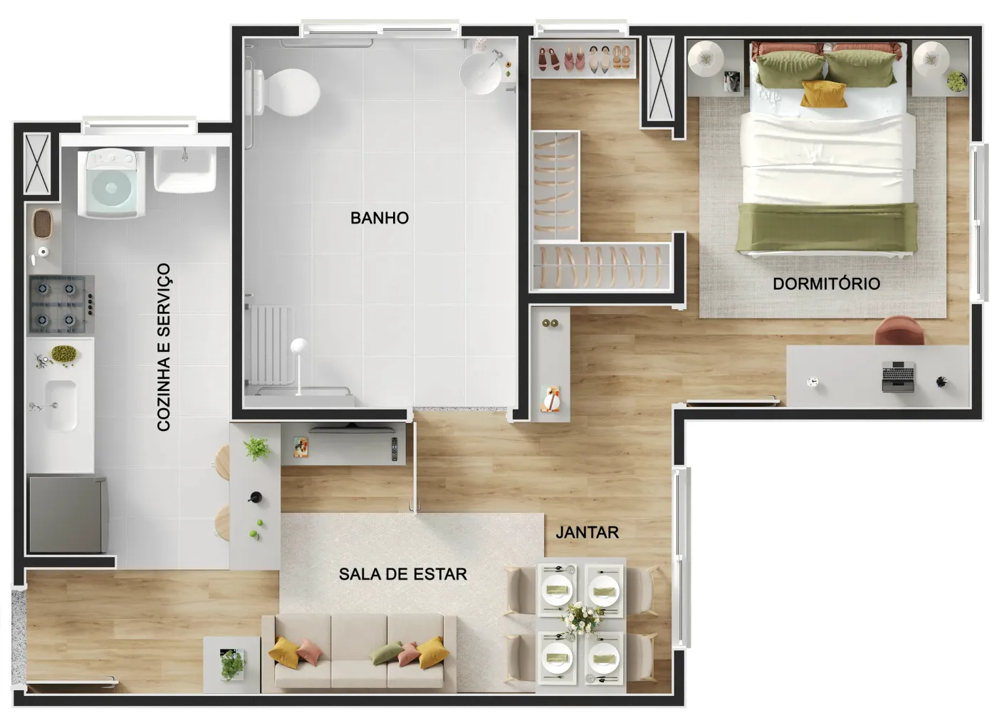 HM Smart São Gabriel - HM Engenharia SP Interior