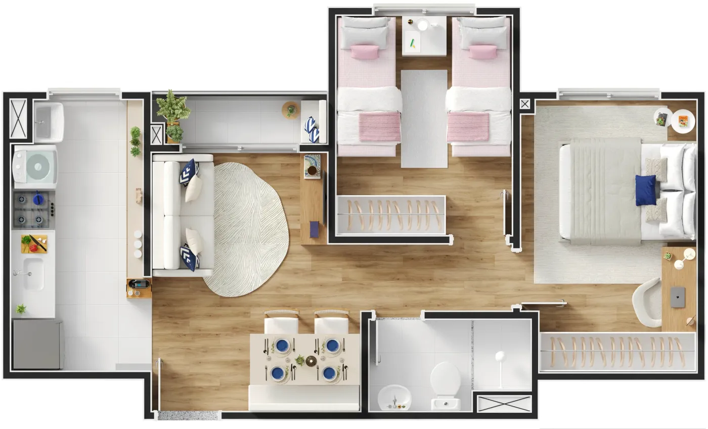 HM Smart São Gabriel - HM Engenharia SP Interior