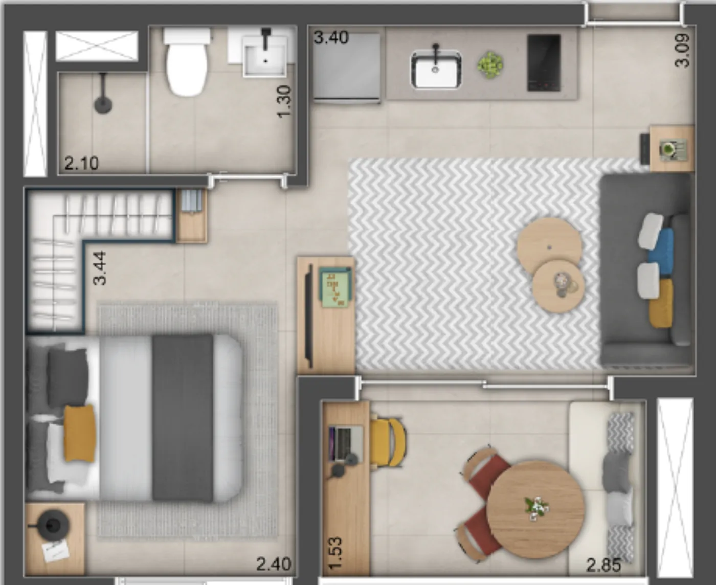 Alive Home Club Belém - Residencial