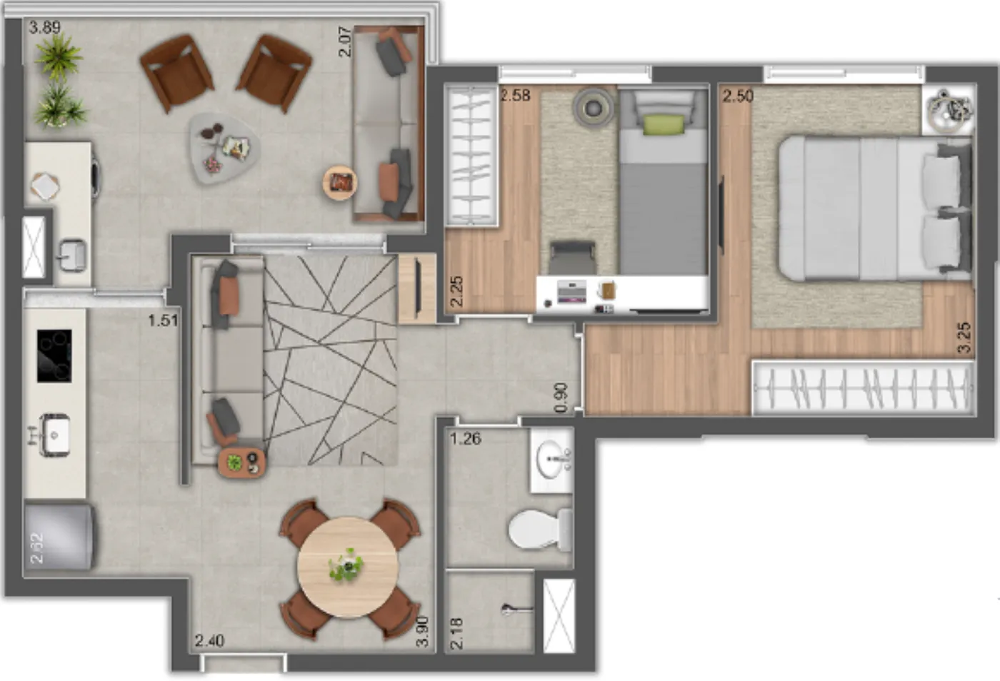 Alive Home Club Belém - Residencial