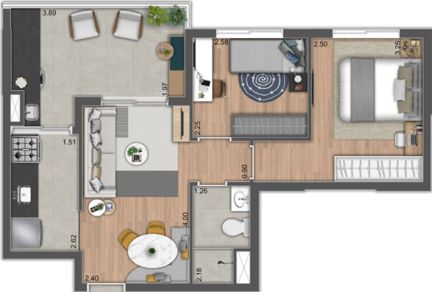 Alive Home Club Belém - Residencial