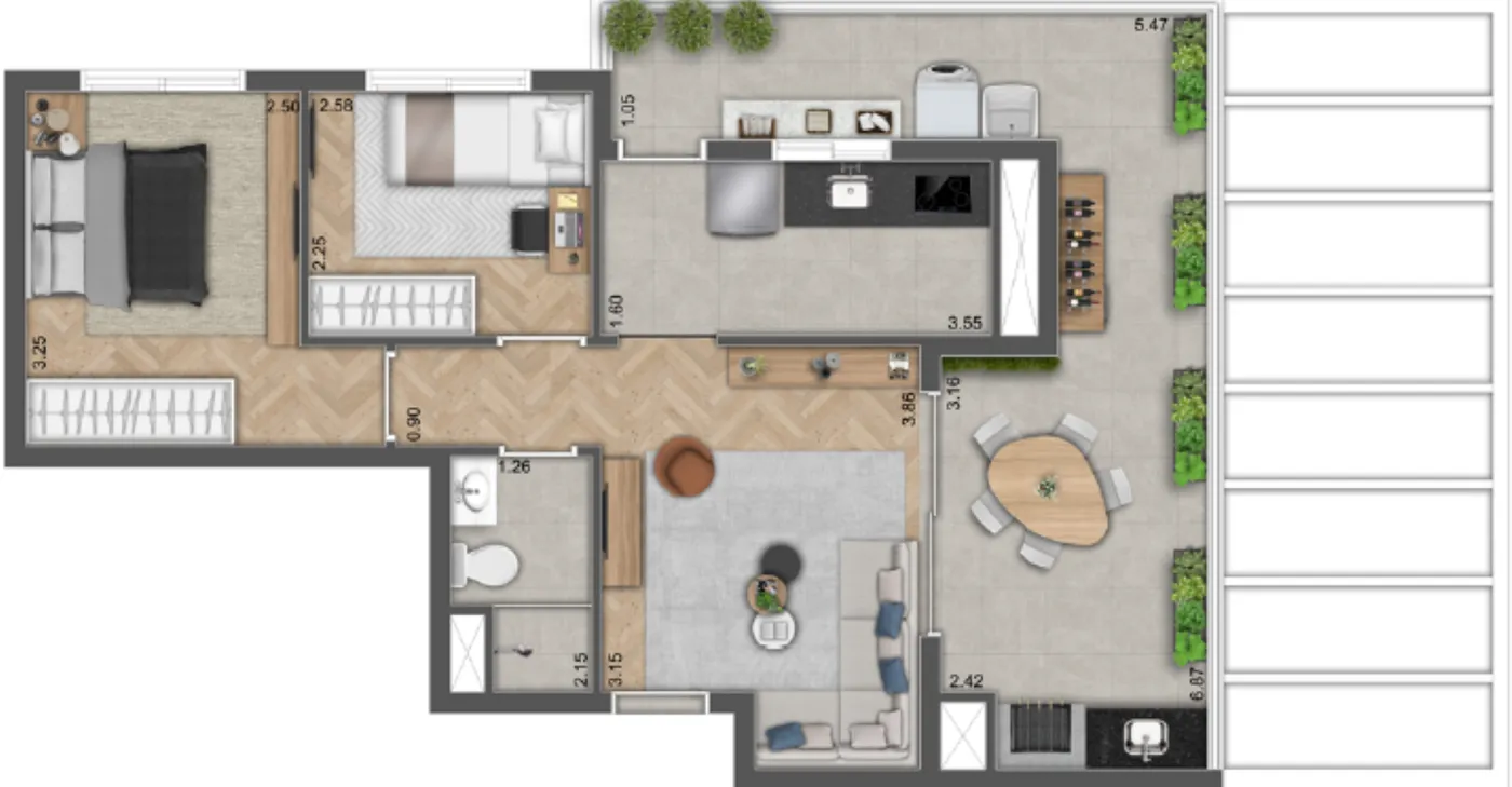 Alive Home Club Belém - Residencial