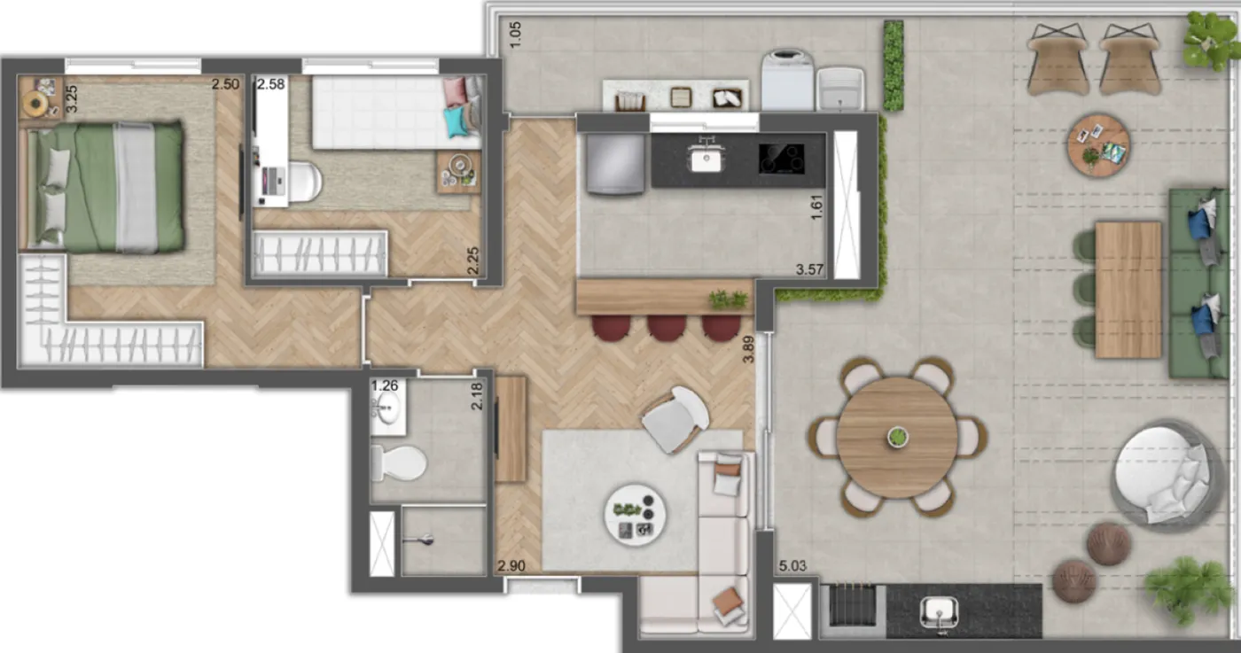 Alive Home Club Belém - Residencial