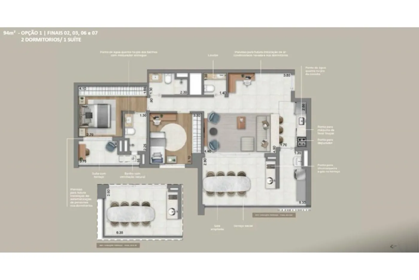 BRPJ 576 Apto 601361043-38 - REMAX Trio Exclusividades