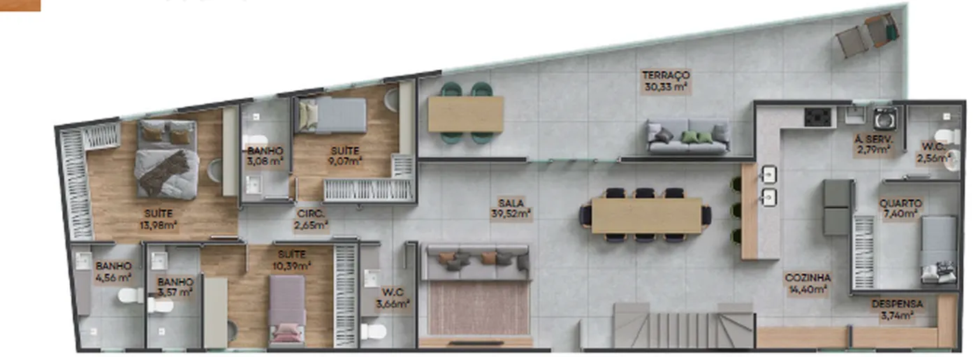Saint Denis - Supervisa Construtora