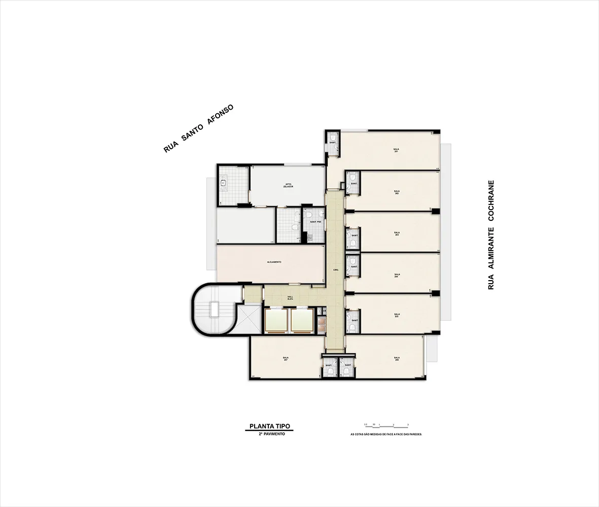 Sans Peña Offices - W3 Engenharia