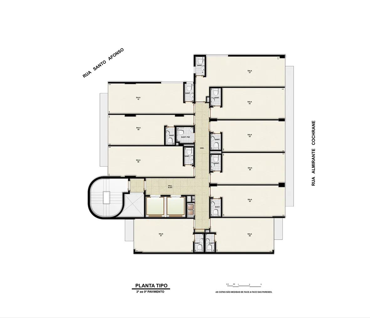 Sans Peña Offices - W3 Engenharia