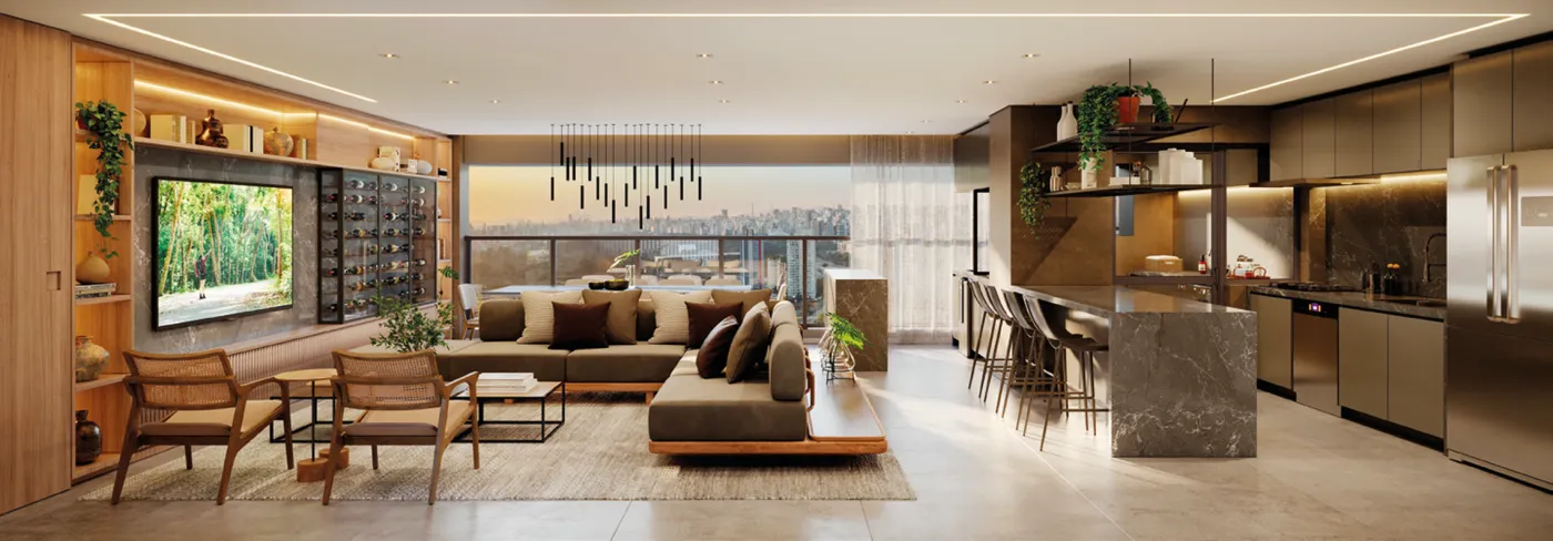 Gaia Desing Studios Ibirapuera - Residencial - Fibra Experts — foto 4