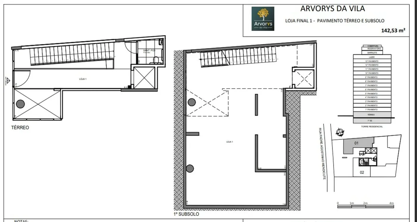 Arvorys da Vila - Lojas - Reacty Incorporadora — foto 5